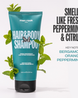 Men Rock Hair&Body Shampoo