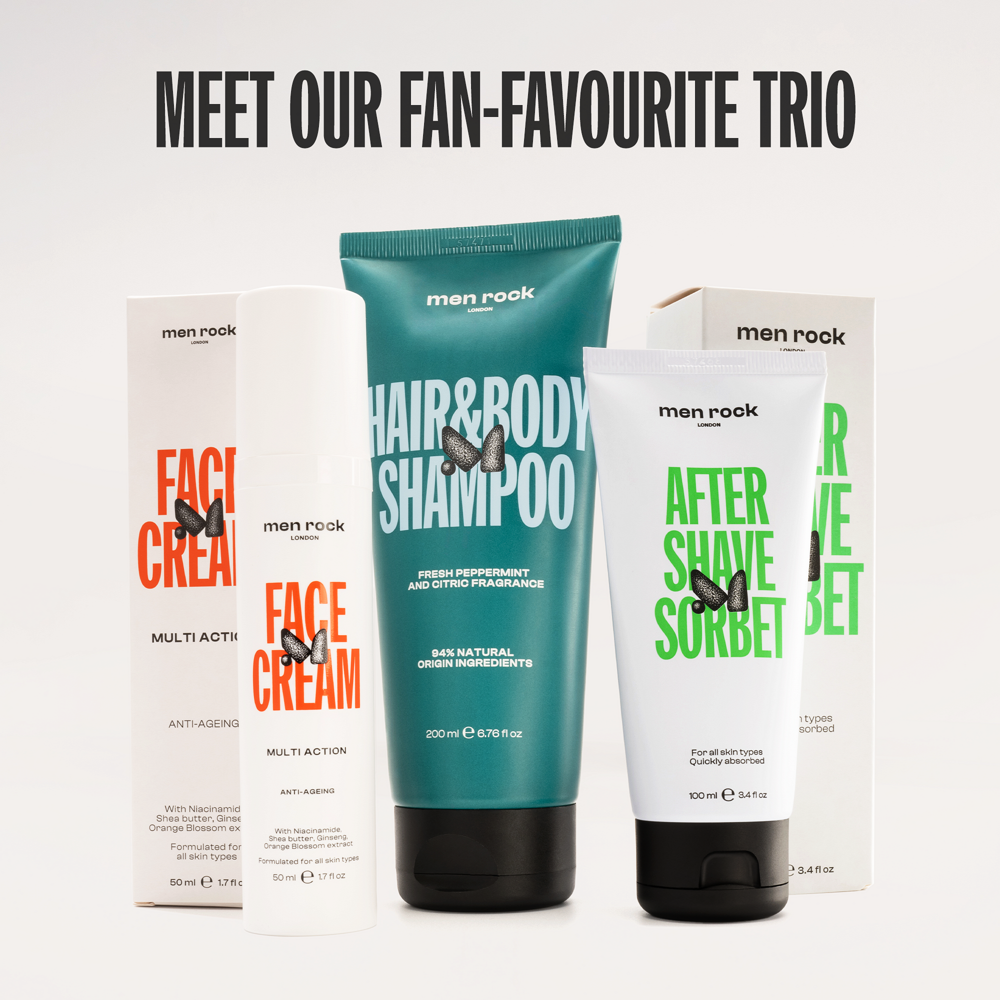 Men Rock Niacinamide Face Cream