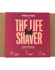 Men Rock The Life Shaver Black Pomegranate Essential Shaving Kit