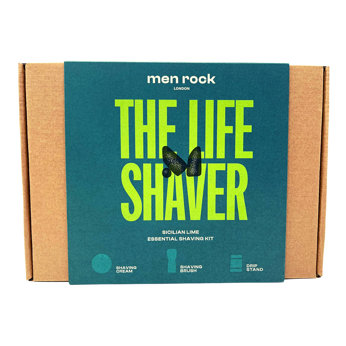Men Rock The Life Shaver Sicilian Lime Essential Shaving Kit
