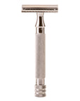 Double Edged Razor from Men Rock made out of stainless steel for a smooth shave.