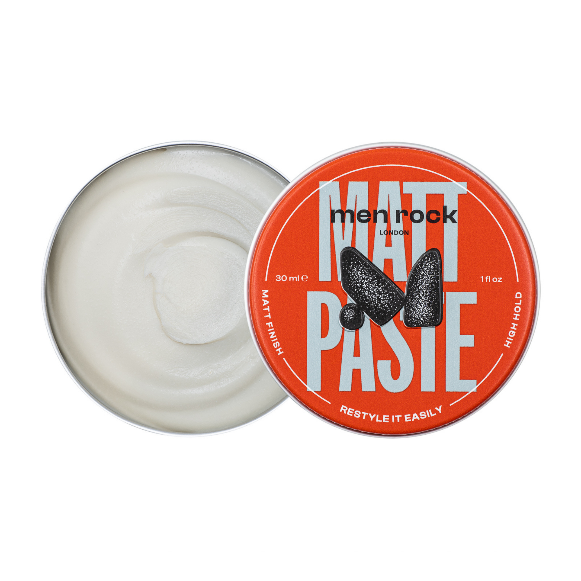 Matt Paste for reworkable hair styles for men