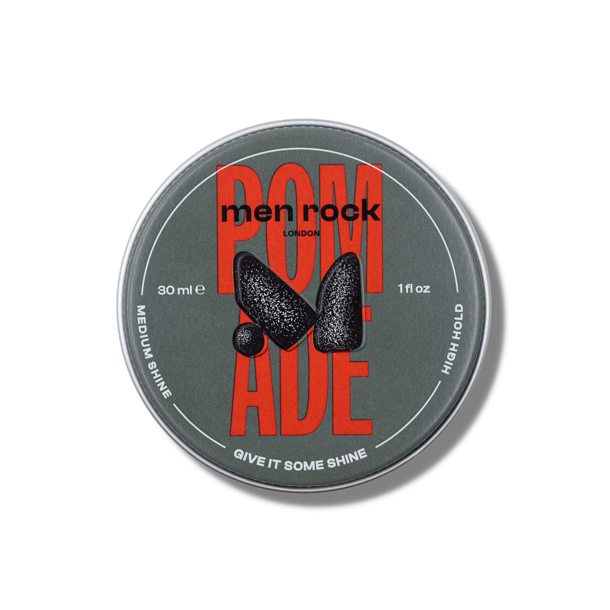 Pomade for slick back styles for men in tin 30ml