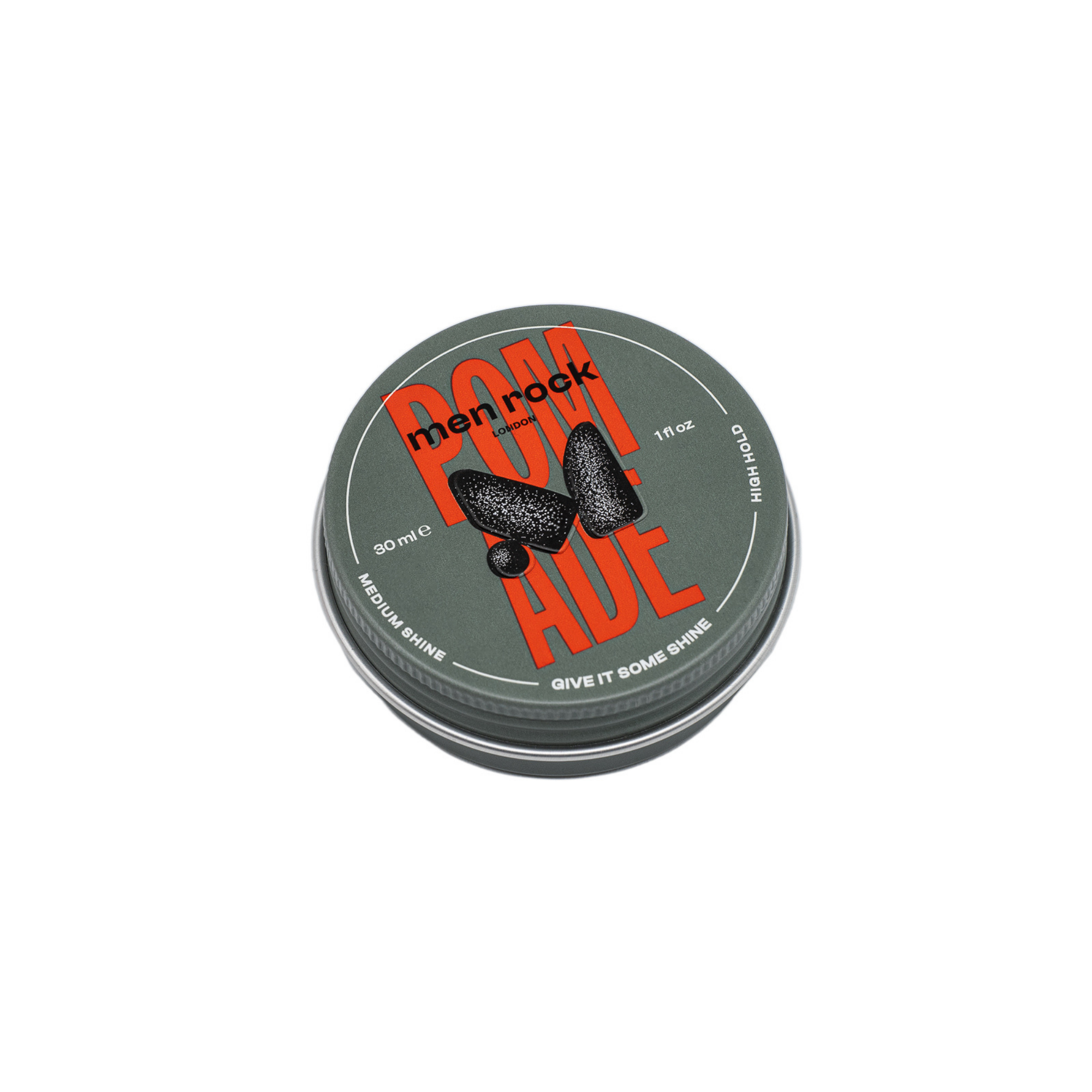 Give it some shine with high hold  pomade from men rock