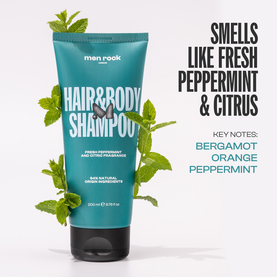 Men Rock Hair & Body Shampoo – 2-in-1 Natural Cleanser – menrock.co.uk