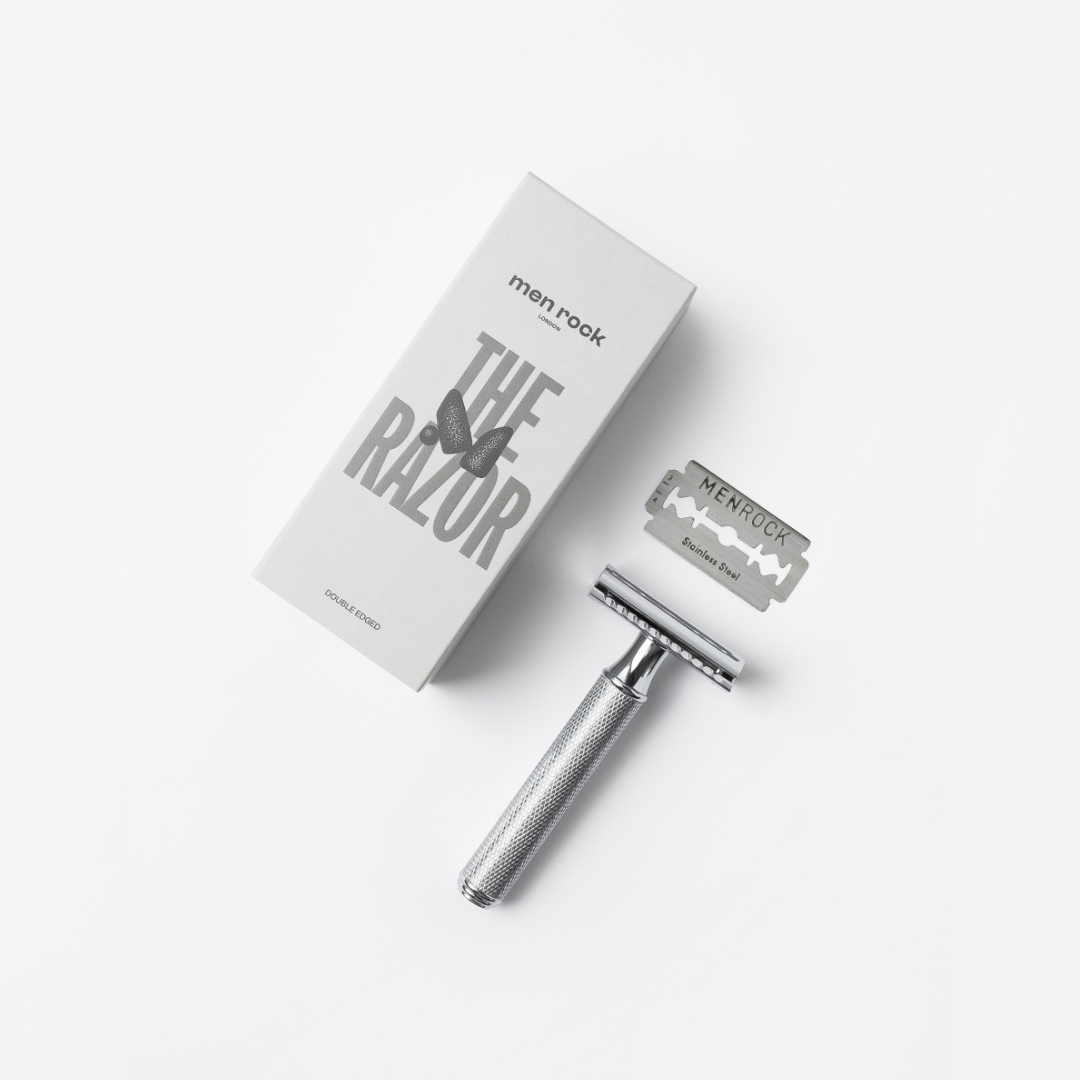 Men Rock Double Edged Razor