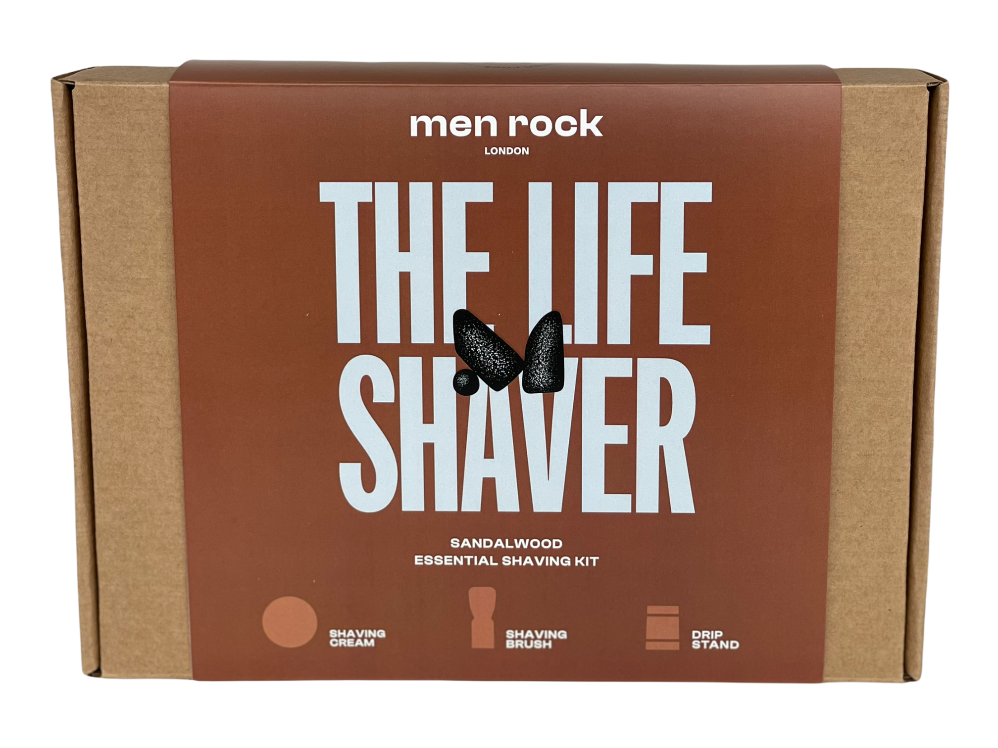 Men Rock The Life Shaver Sandalwood Essential Shaving Kit