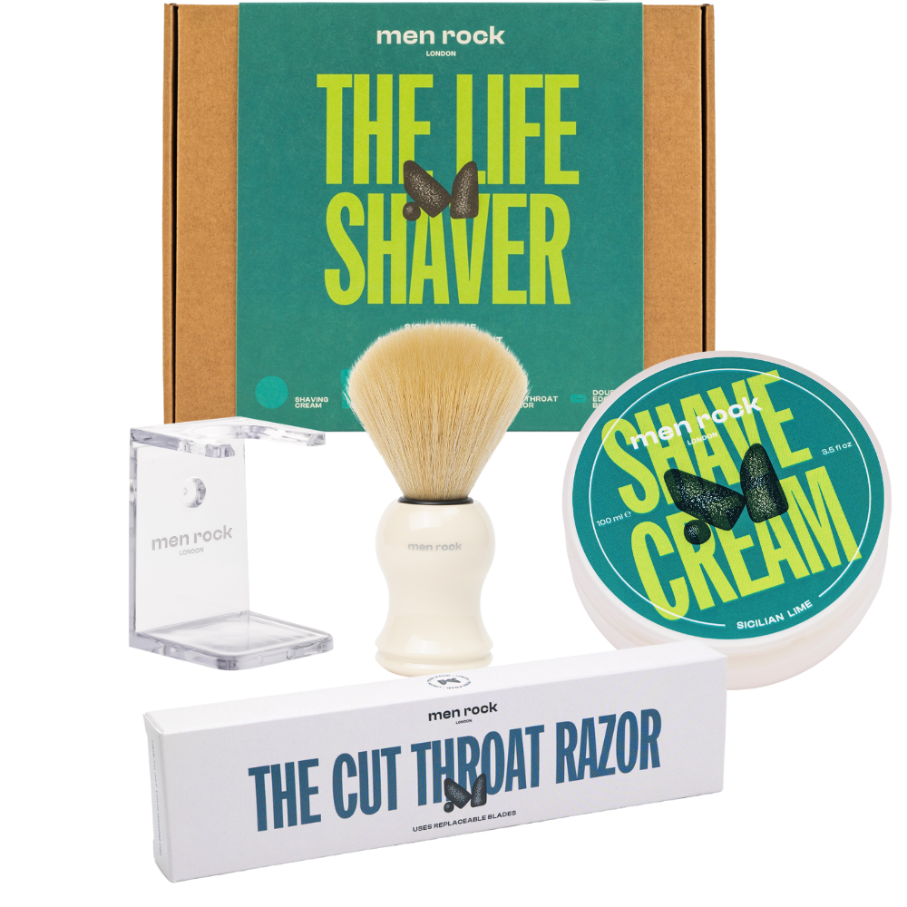 Sicilian Razor Men Rock The Life Shaver Sicilian Lime Ultimate Shaving Kit - The Cut ...