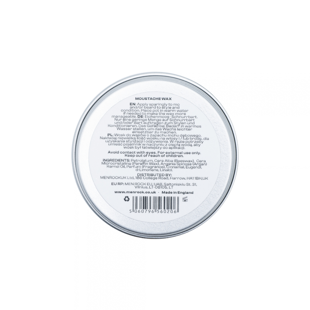Men Rock Moustache Wax - Oak Moss