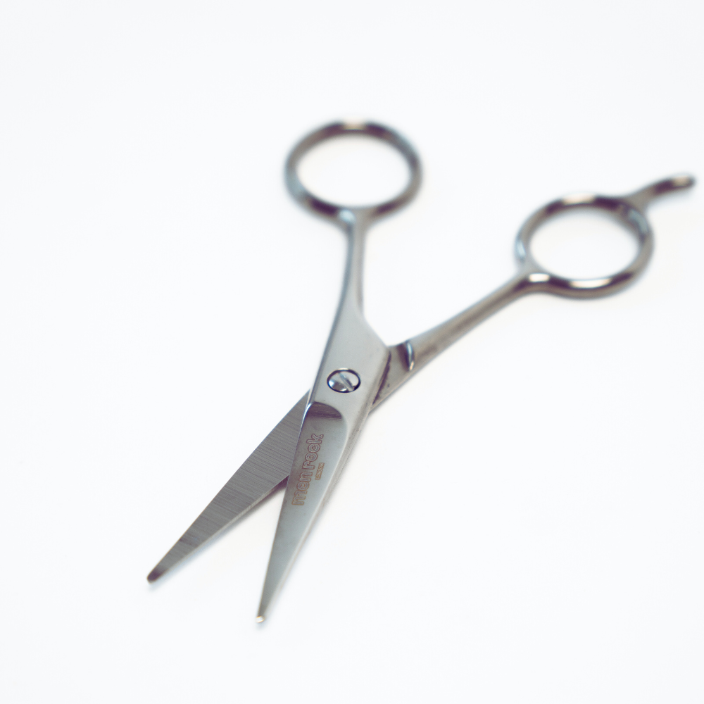 Men Rock Moustache and Beard Scissors