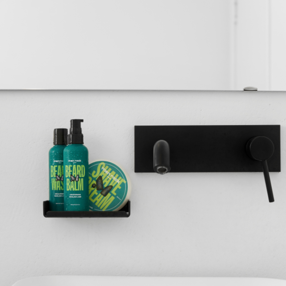 Men Rock Sicilian Lime and Caffeine Beard Balm