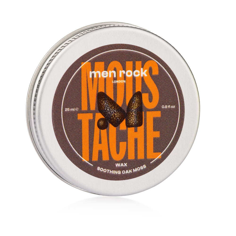 Men Rock Moustache Wax - Oak Moss