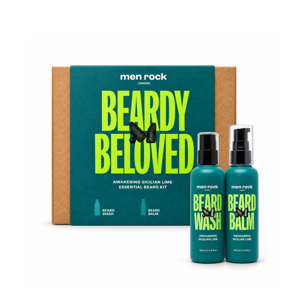 Men Rock Beardy Beloved Duo kit - Sicilian lime