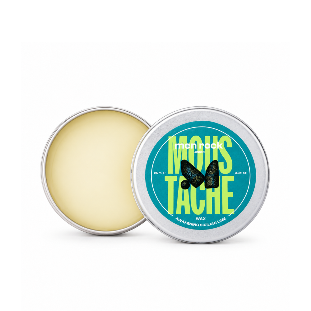Men Rock Moustache Wax - Sicilian Lime