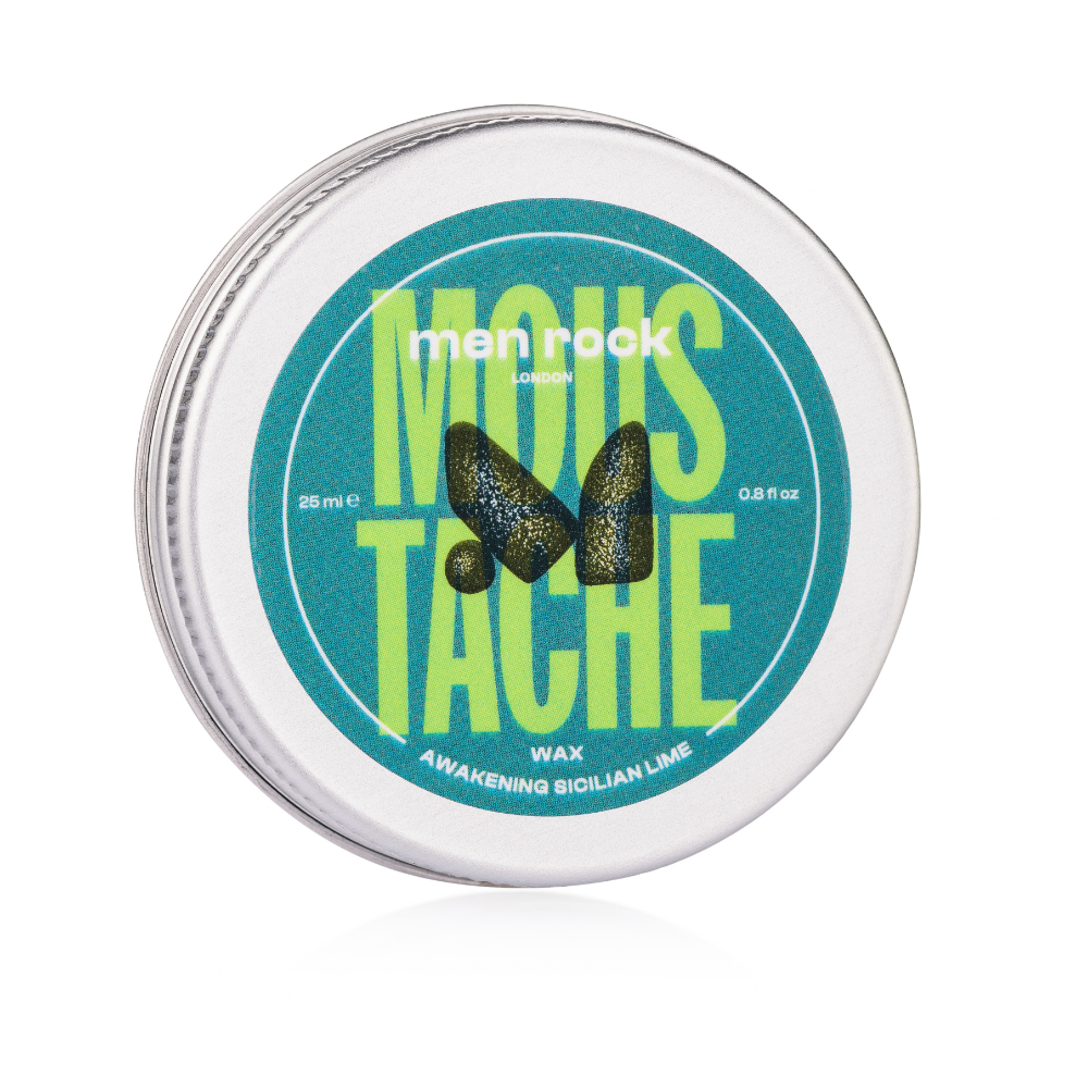 Men Rock Moustache Wax - Sicilian Lime