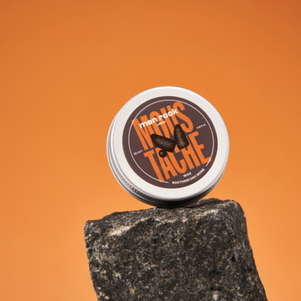 Men Rock Moustache Wax - Oak Moss
