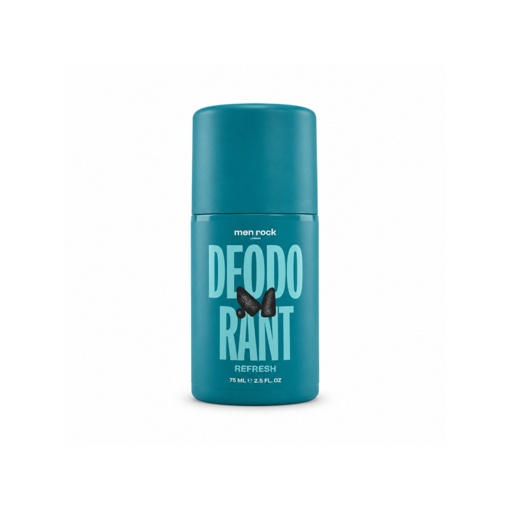 Men Rock Green Tea &amp; Lime Antiperspirant Roll-On Deodorant – 75ml