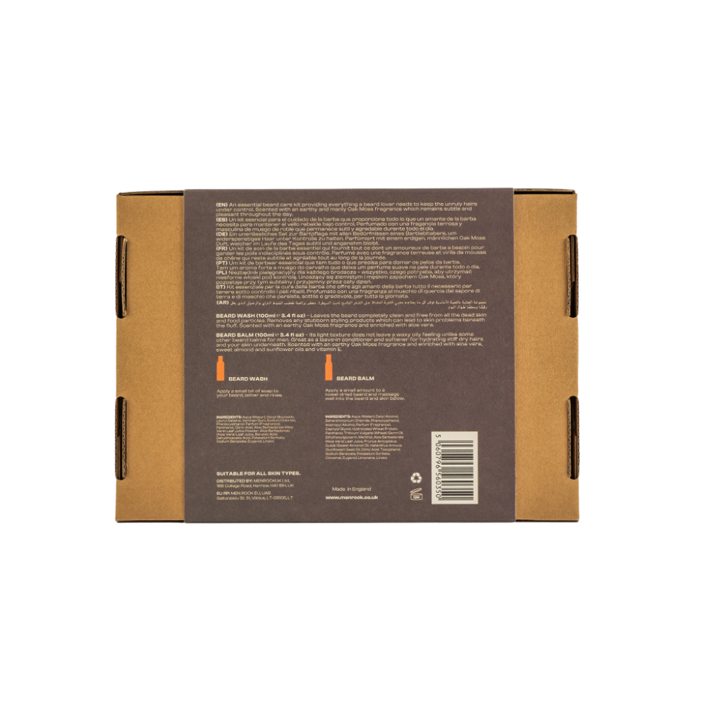 Men Rock Beardy Beloved Duo kit - Oak Moss