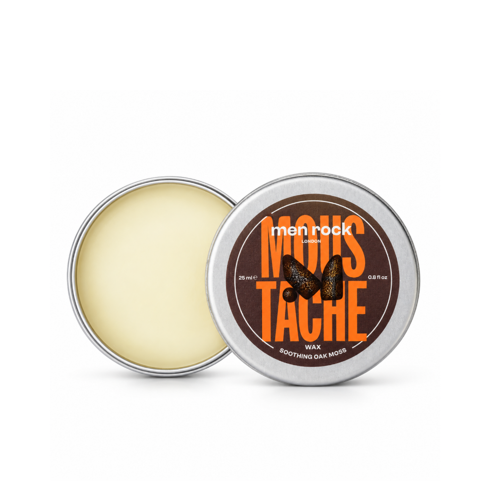 Men Rock Moustache Wax - Oak Moss