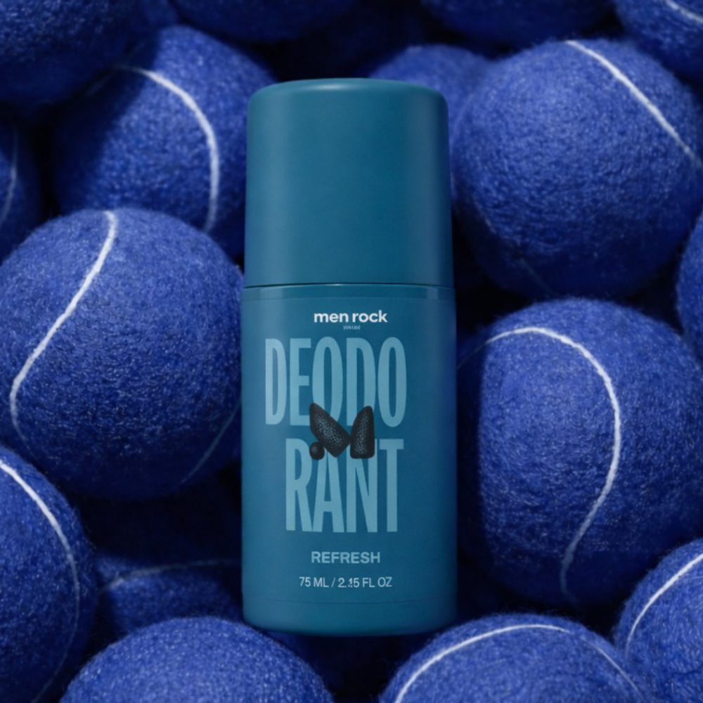 Men Rock Green Tea &amp; Lime Antiperspirant Roll-On Deodorant – 75ml