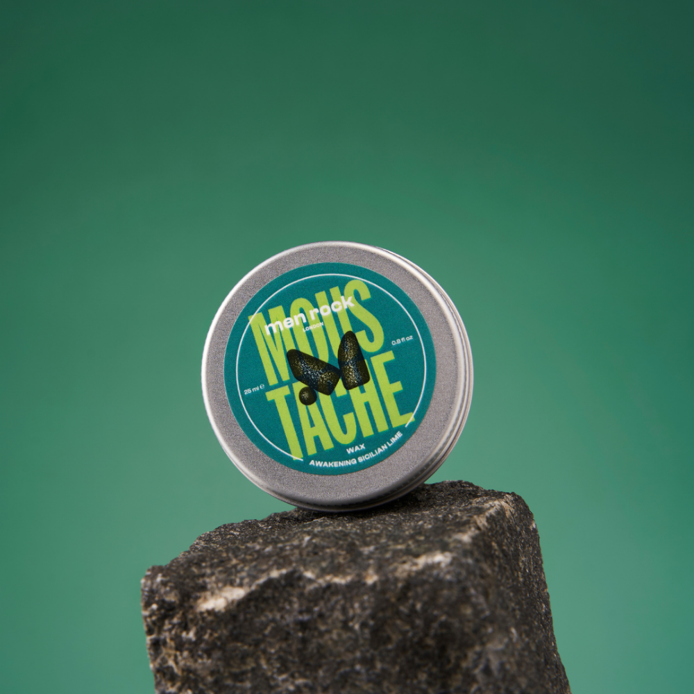 Men Rock Moustache Wax - Sicilian Lime