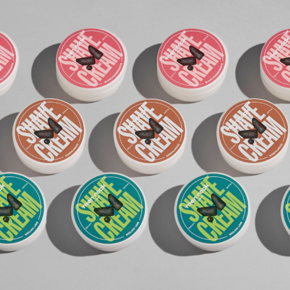 Men Rock Sicilian Lime Shaving Cream