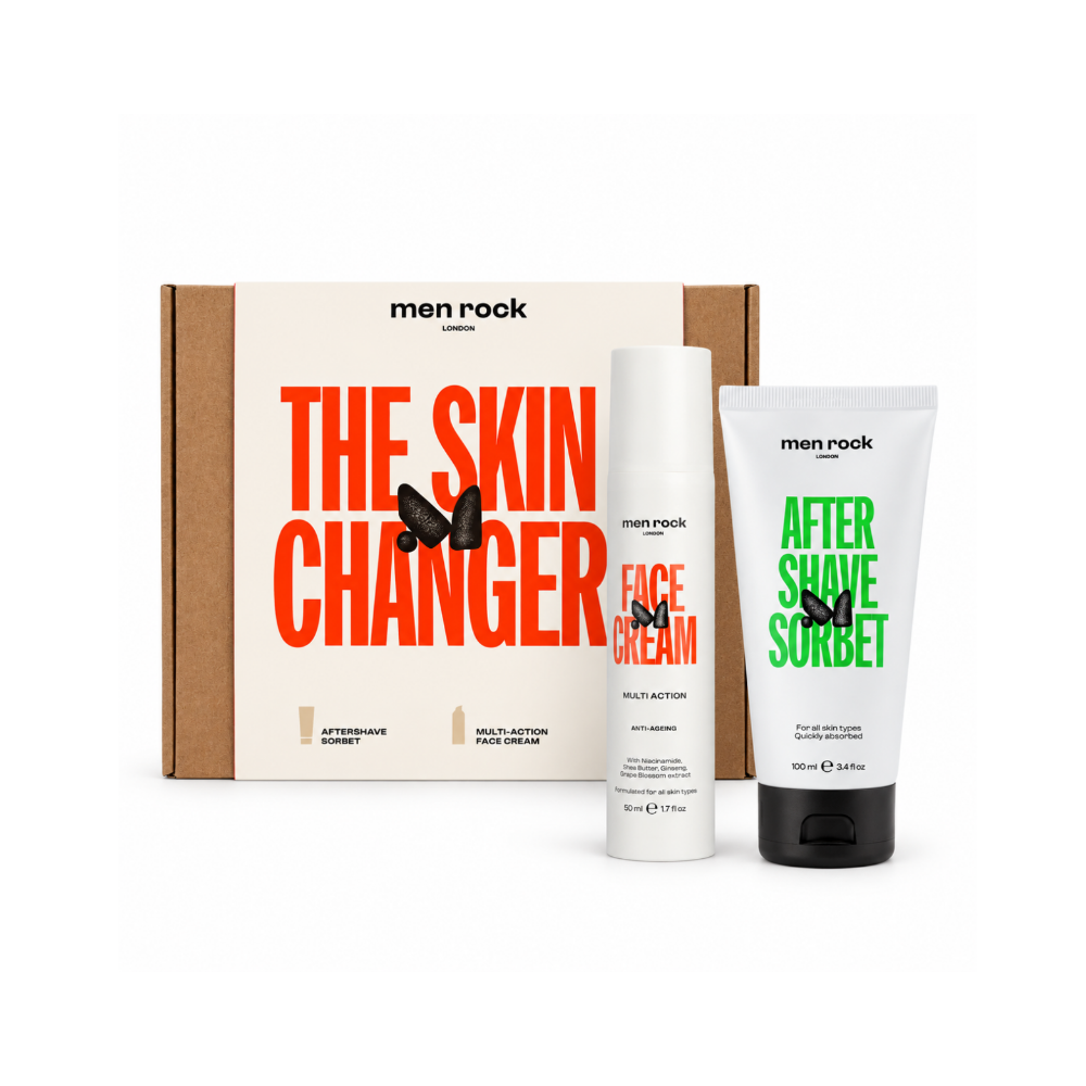 Men Rock THE SKIN CHANGER FACE CARE KIT